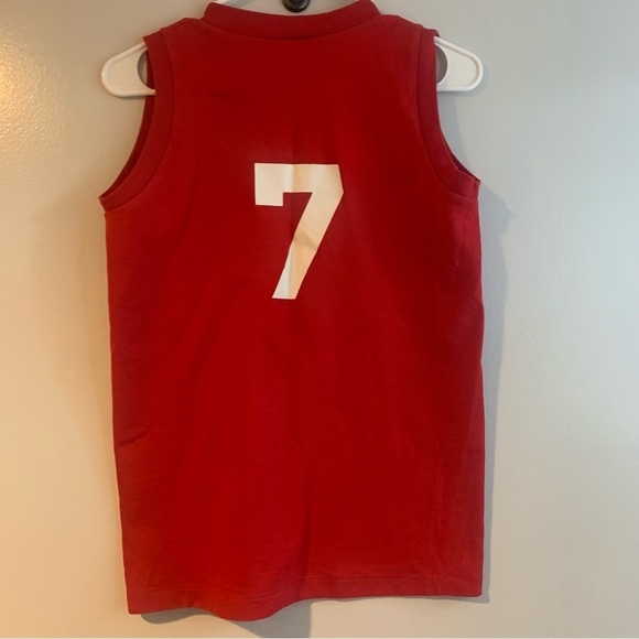 Vintage Sleeveless Sandy Plains Fastpitch V-Neck Softball Tee Size Small - Picture 6 of 9